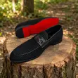 Polo Ralph Lauren Corduroy Moccasins - Black - 3
