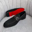 Polo Ralph Lauren Corduroy Moccasins - Black - 5