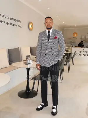 Men's Classic Black Suit