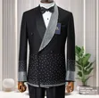 Exclusive Diamond-Studded Double Breasted Tuxedo by Mario Casas - 2