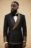 Exclusive Diamond-Studded Double Breasted Tuxedo by Mario Casas - 3