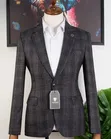 Men's Multicolor Formal Suit - 5
