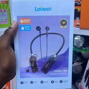 Lovesn-100 Neckband Headphones - 100 Hours Music