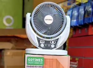 Gdtimes Rechargeable Box Fan