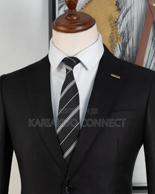 Men's Black Suit - 1