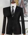 Men's Black Suit - 3
