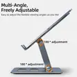Earldom ET-EH204 Foldable Aluminum Laptop Stand - 5