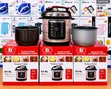 E1 Pressure Cooker ya Umeme, Lita 6 - 1