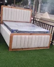 Skyline Furniture Queen Bed Frame with Sun Belt Orthopedic Mattress - 2