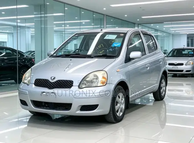 Toyota Vitz 2002 Silver - 1