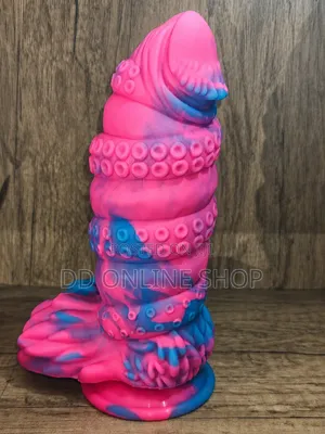 Silicone Octopus Dildo with Suction Cup