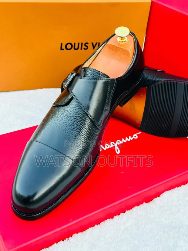 Viatu vya Moccasins vya Wanaume Louis Vuitton - Ngozi Mpya - 1
