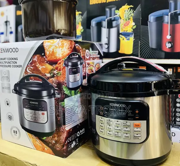Kenwood Pressure Cooker 8.0L 14-in-1 with 2 Pots - 1