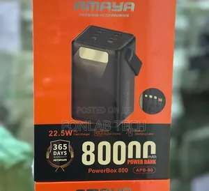 Amaya Original Power Bank 80000mAh