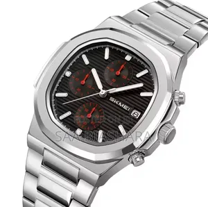 Skmei 9274 Quartz Watch - Silver & Black