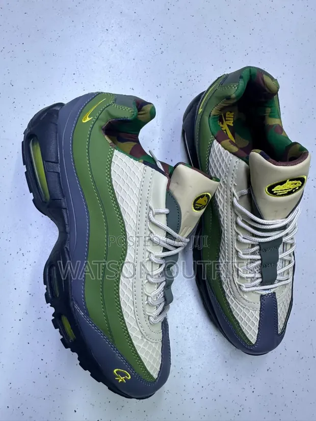 Men's Nike Air Max 95 Leather Sneakers - 1