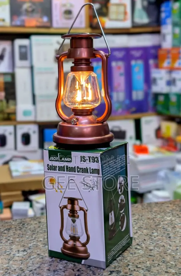 Solar and Hand Crank Lamp JS-T93 - 1
