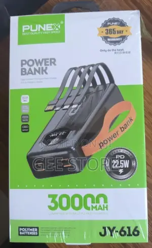 Punex JY-616 30000mAh Power Bank