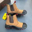Men's Leather Safety Boots - 3
