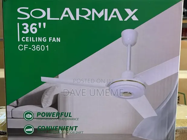 Solar Max 36" Ceiling Fan - 1