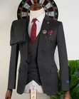 The Royal Charcoal Grey 3-Piece Suit - 4