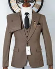 Golden Brown 3-Piece Suit - 4