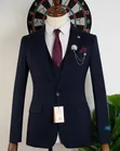 Royal Navy Blue 3-Piece Suit - 2