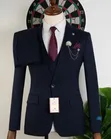 Royal Navy Blue 3-Piece Suit - 4