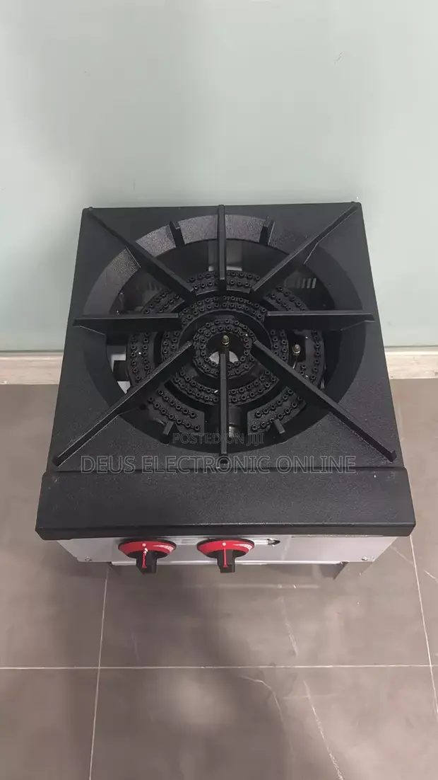 Commercial Gas Stove - 1 Burner (3 Fire Rings) - 1