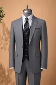 Mario Casas Men's Classic Waistcoat Suits - 1