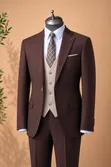 Mario Casas Men's Classic Waistcoat Suits - 2