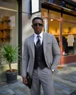 Mario Casas Men's Classic Waistcoat Suits - 5