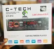 C-Tech Bluetooth Car Radio Audio Multimedia Player - 1