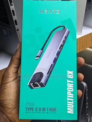 Heatz ZT101 Type-C 8-in-1 Hub