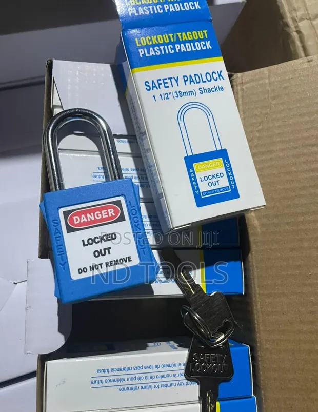 Safety Lockout Padlock (Blue) - 1