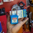 Safety Lockout Padlock (Blue) - 3