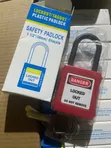 Safety Lockout Padlock (Red) - 1