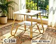 Modern Two-Tier Side Table - 2