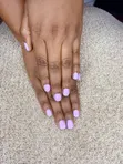 CEO Nails: Normal Gel Polish - Mauve Pink & Lilac Purple - 2