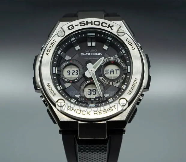 Casio G-Shock GST-S110-1A Solar Watch - 1
