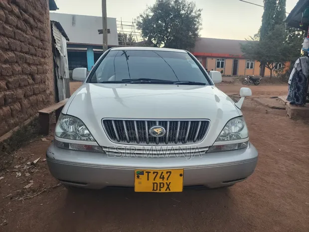 Toyota Harrier 2002 White - 1