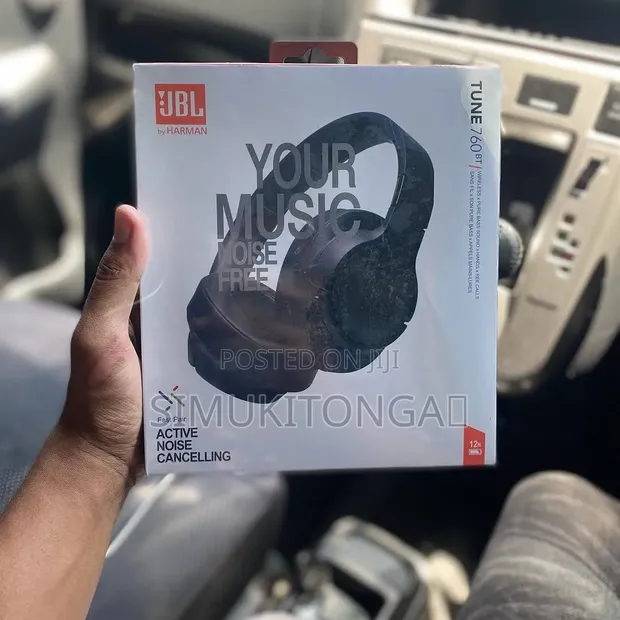 JBL Tune 760NC Wireless Noise Cancelling Headphones - 1