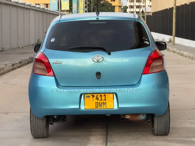 Toyota Vitz 2008 Blue - 1