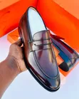 Executive Men's Leather Moccasins - 2