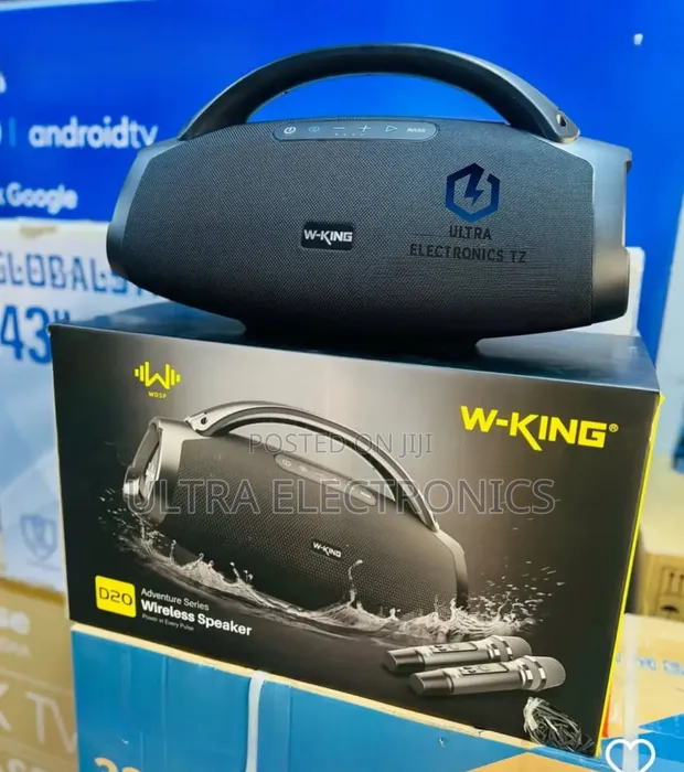 Original W-King D20 Wireless Speaker 200W with 2 Microphones - 1