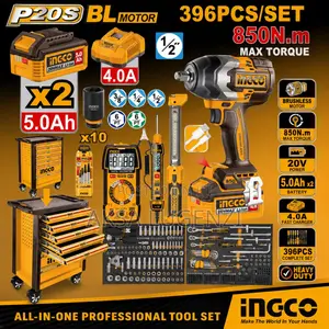 Ingco 396-Piece Professional Tool Set