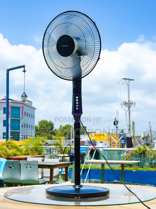 Poacoll 16" Stand Fan with Remote Control - 1