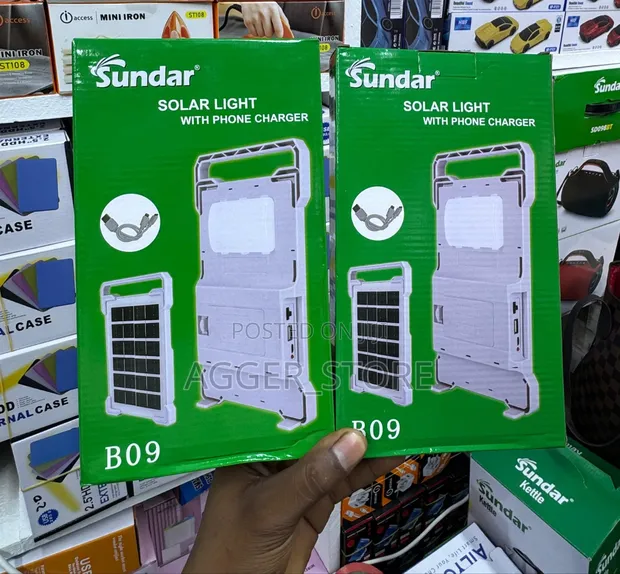 Sundar Solar Light B09 Portable Lighting with Phone Charger - 1