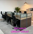 6-Seater Modern Office Workstation - Model 045-6 HQM - 2