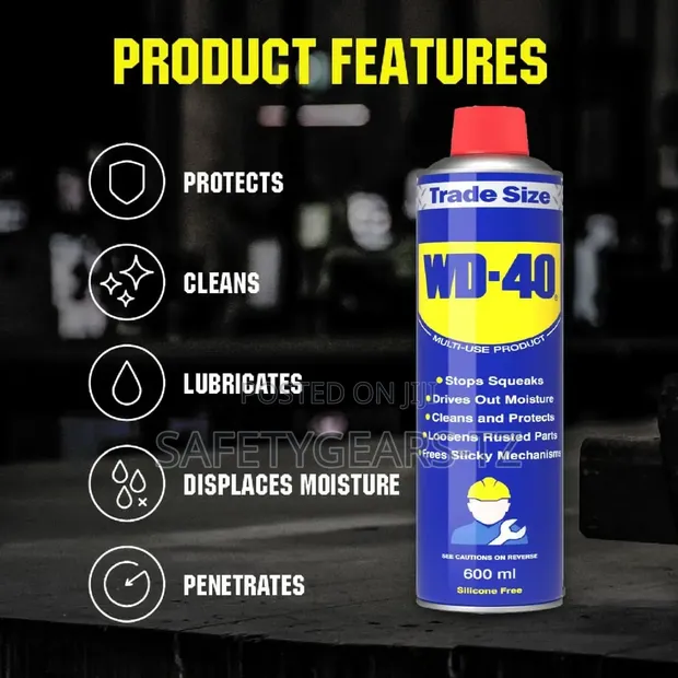 WD-40 Bidhaa Nyingi kwa Kulainisha na Kuzuia Kutrust - 1